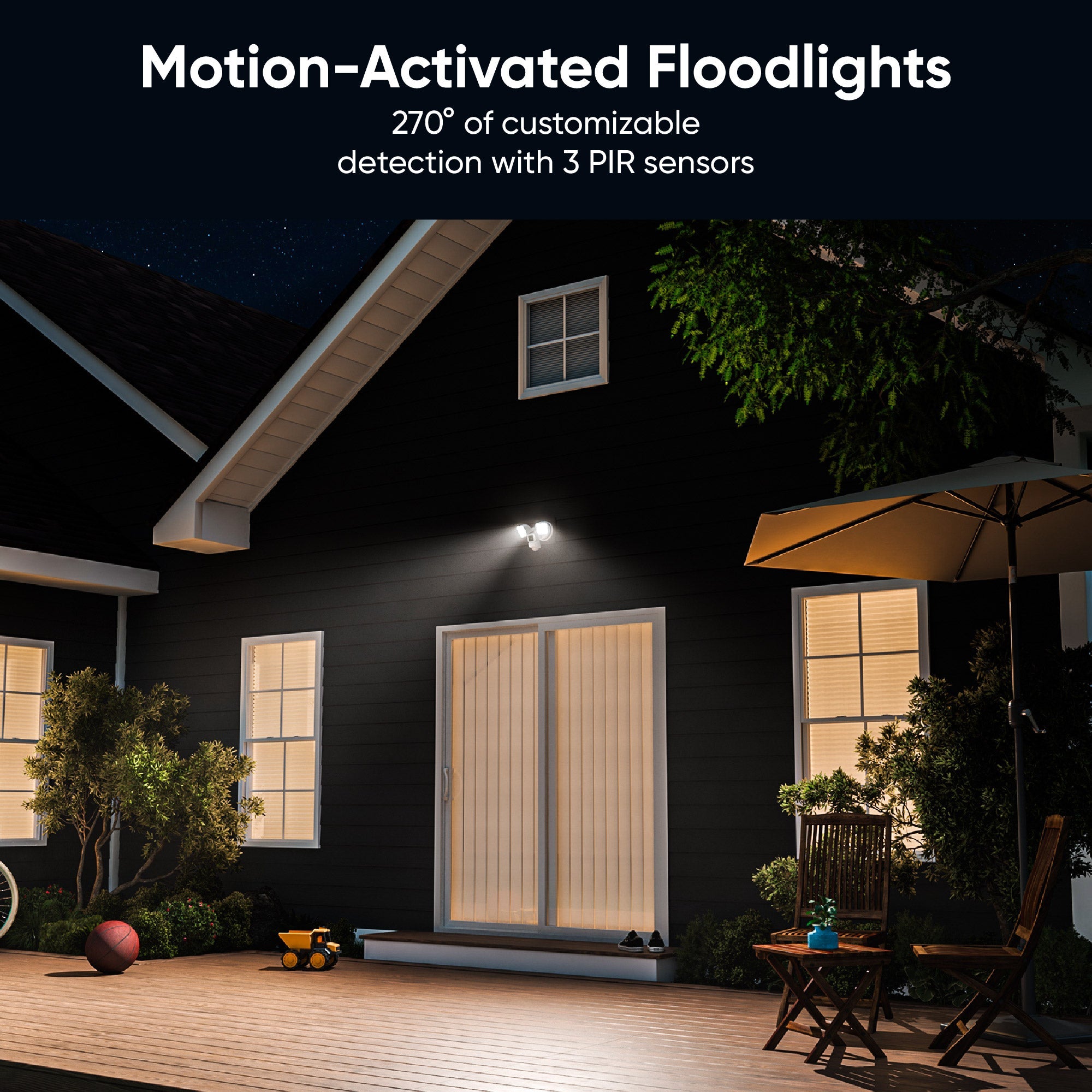 Alternative view of (Refurbished) Wyze Cam Floodlight v1