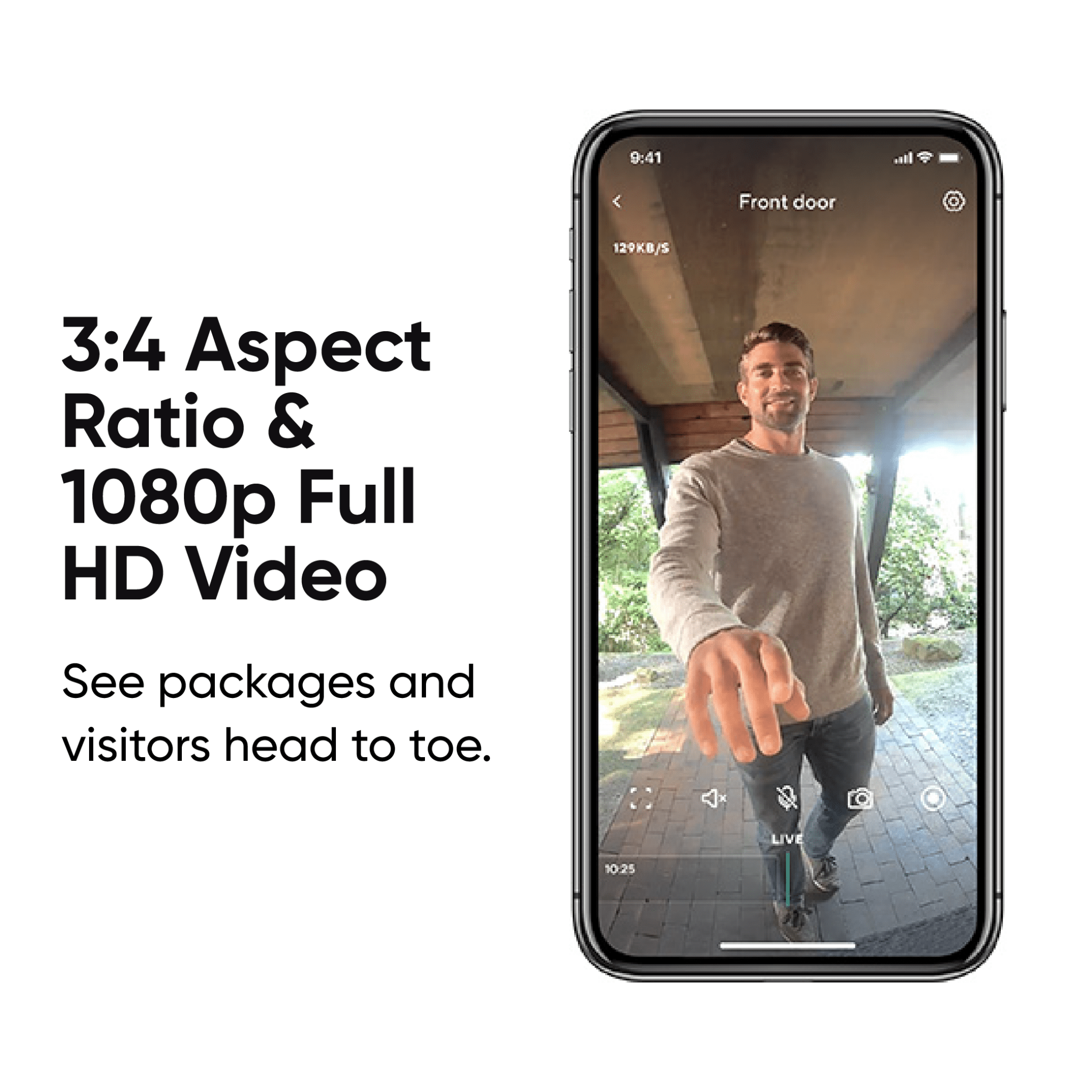 Alternative view of Wyze Video Doorbell (Wired)