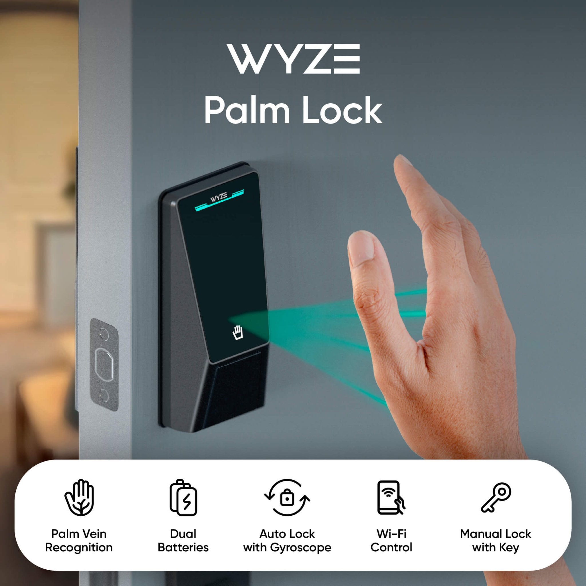 Alternative view of Wyze Palm Lock