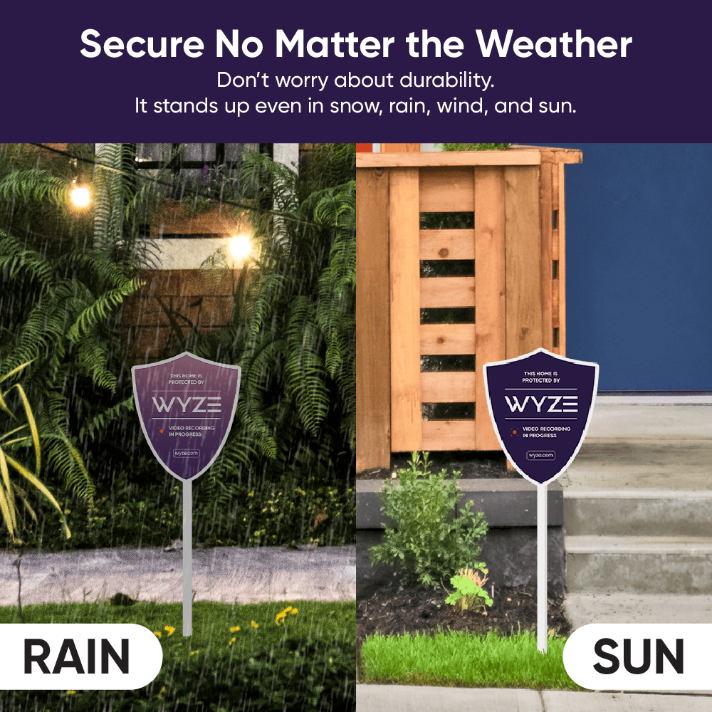 Wyze Security Yard Sign - Image 5