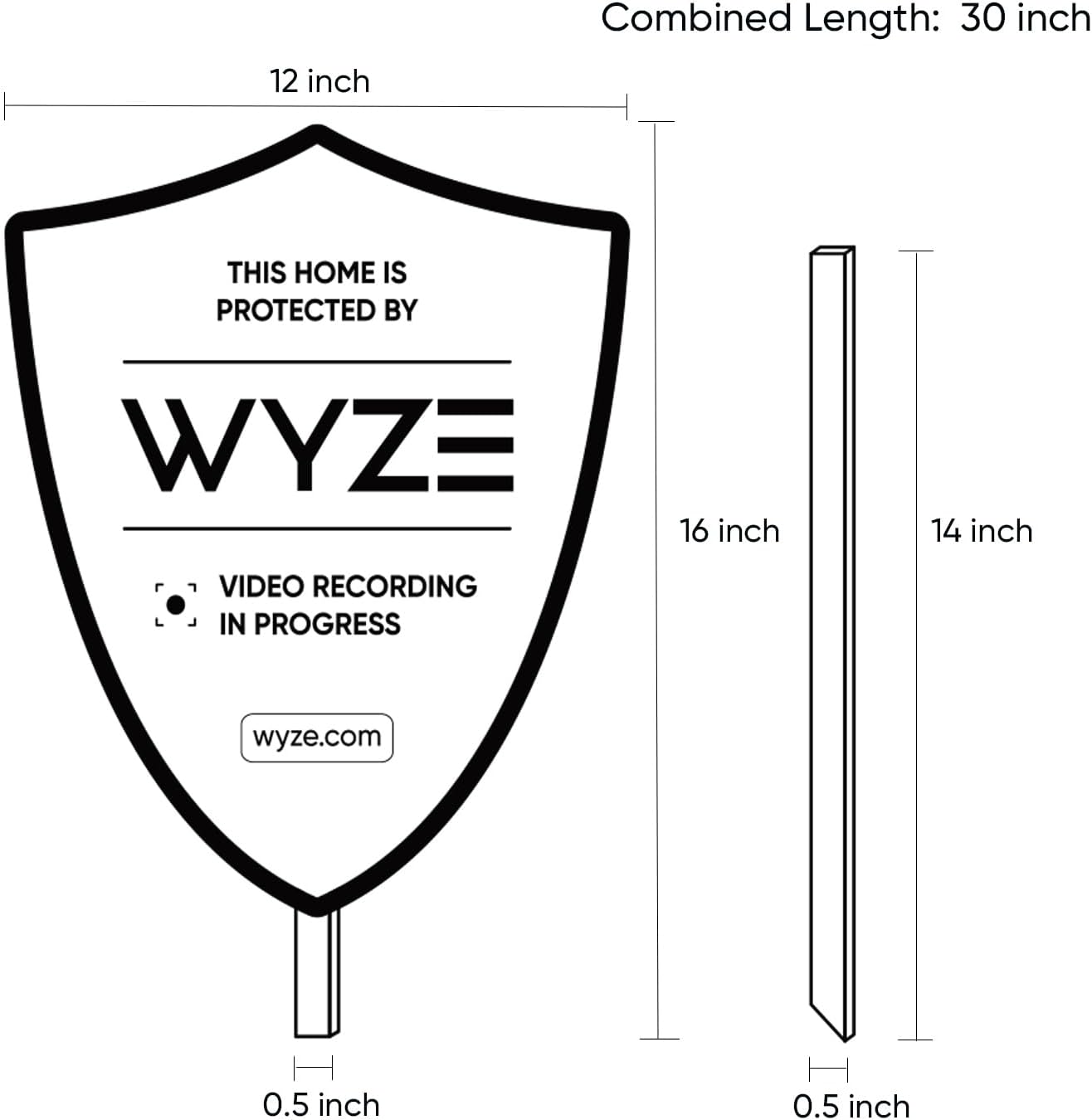 Wyze Security Yard Sign - Image 6